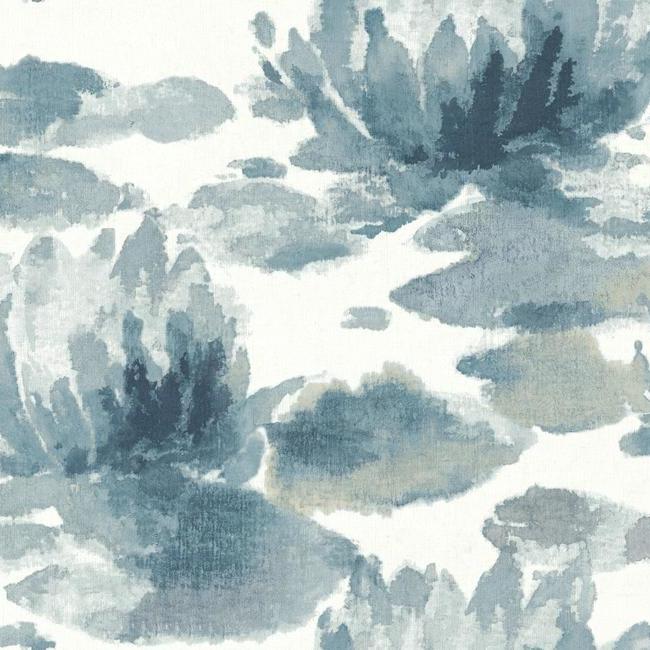 Water Lily Wallpaper by Candice Olson Wallcoverings