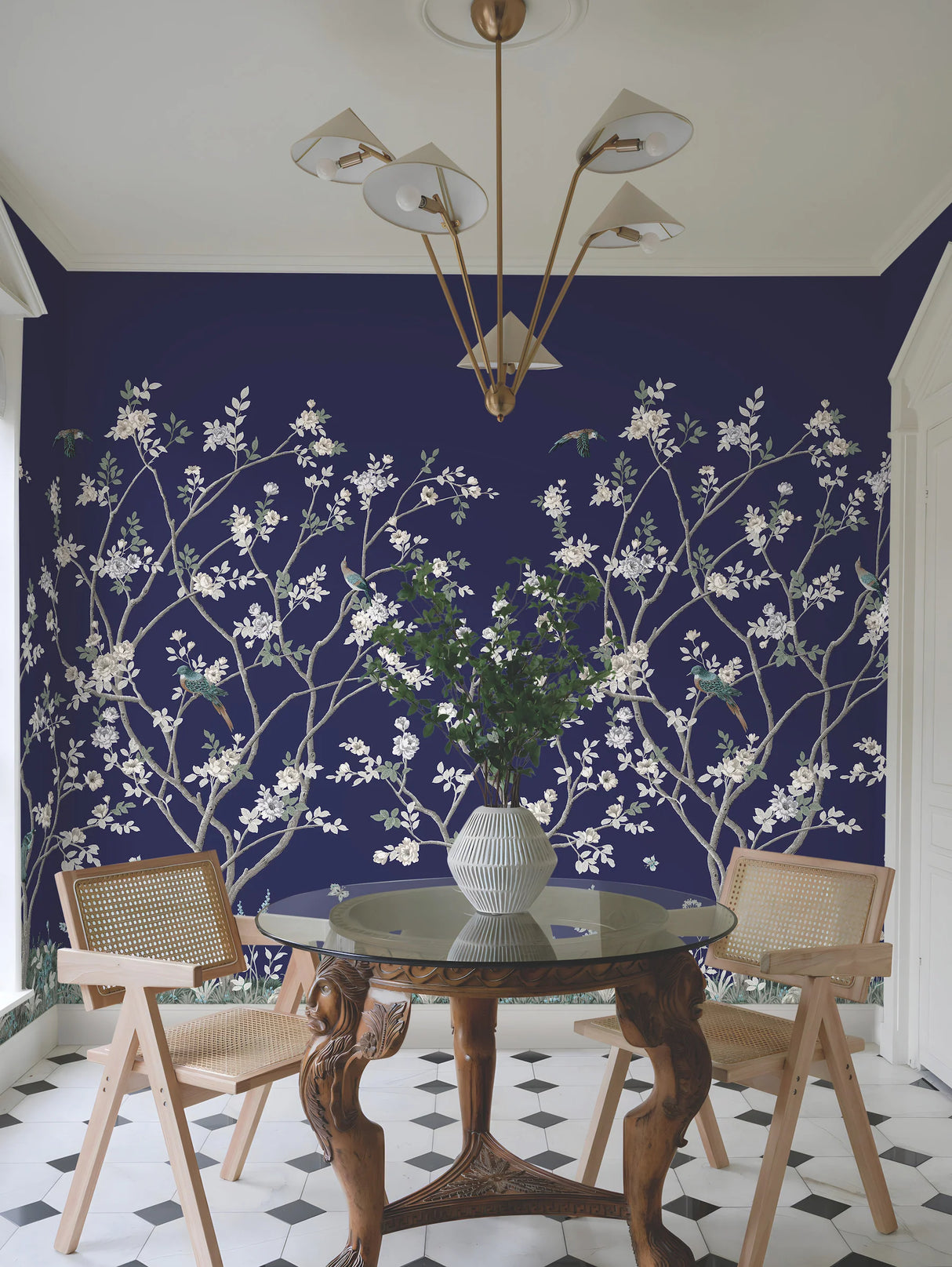 Lingering Garden Wallpaper Mural by Mural Resource Library