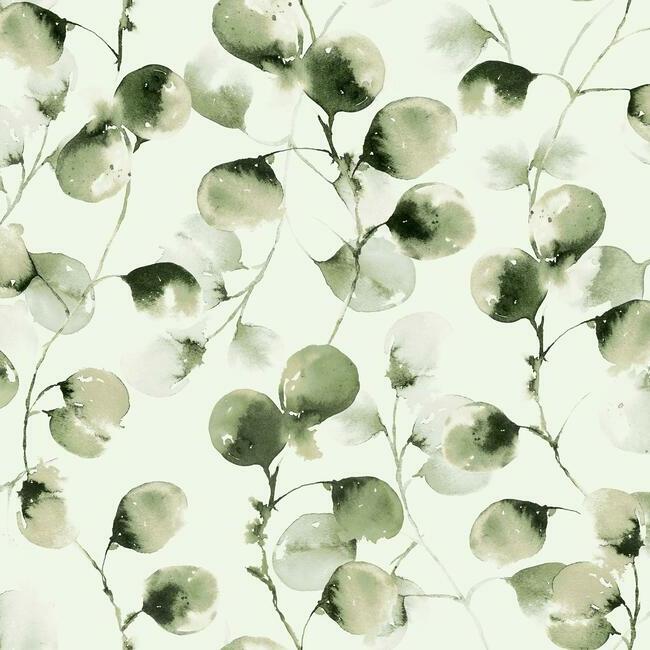 Eucalyptus Trail Wallpaper by Antonina Vella Wallpaper