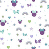 Disney Minnie Mouse Rainbow Wallpaper by Disney Kids Vol. 4