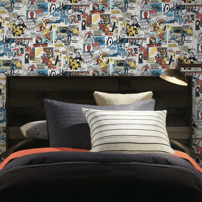 Marvel Comics Pow Wallpaper by Disney Kids Vol. 4