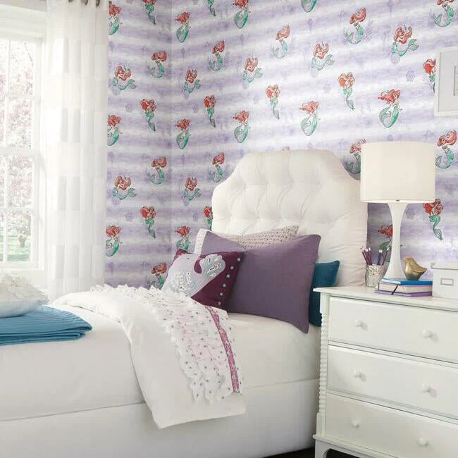 Disney The Little Mermaid Swim Wallpaper by Disney Kids Vol. 4