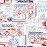 Disney and Pixar Cars Schematic Wallpaper by Disney Kids Vol. 4