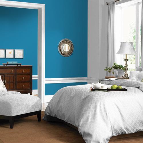 Blue Paisley PPG1238-6- PPG Paint