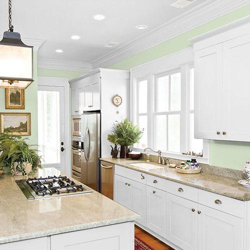 Pale Moss Green PPG1121-3 - PPG Paint