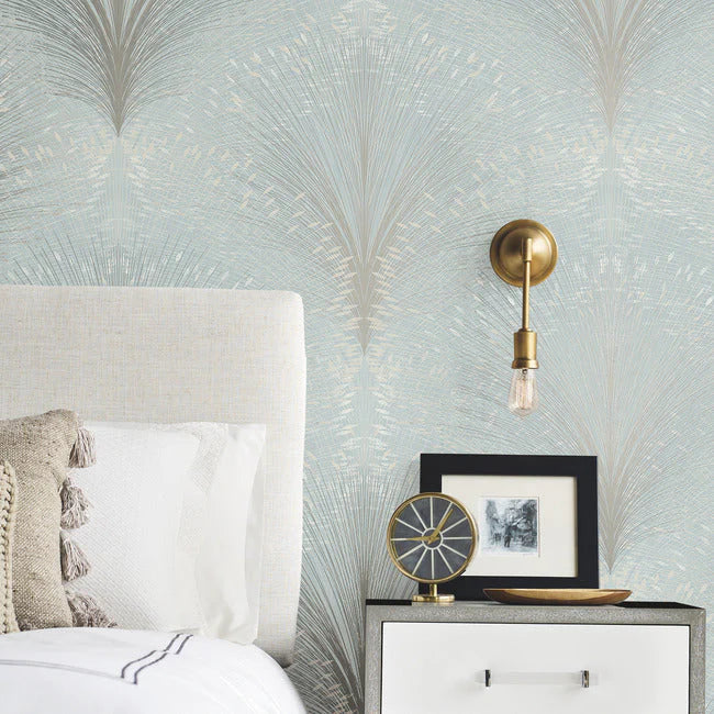 Papyrus Plume Wallpaper by New Origins