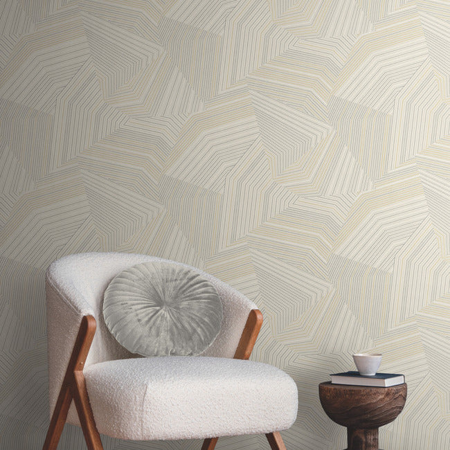 Dotted Maze Wallpaper by New Origins