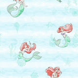 Disney The Little Mermaid Swim Wallpaper by Disney Kids Vol. 4