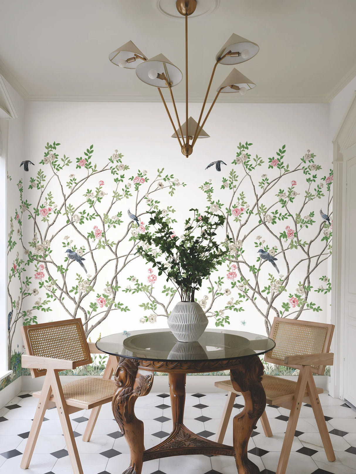 Lingering Garden Wallpaper Mural by Mural Resource Library
