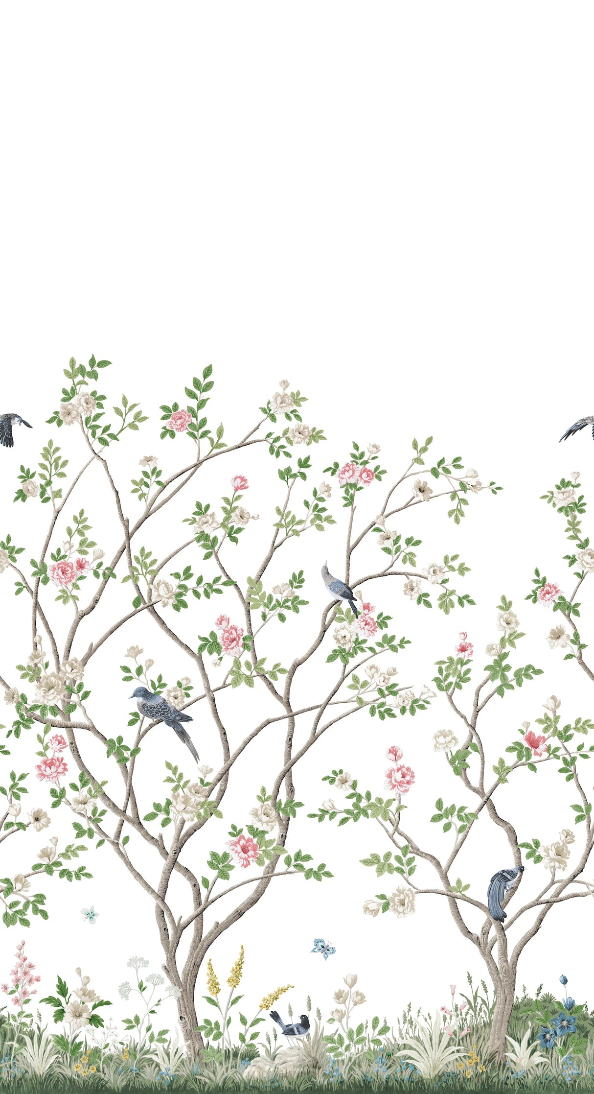 Lingering Garden Wallpaper Mural by Mural Resource Library