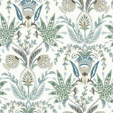 Seaside Jacobean Wallpaper by Mediterranean