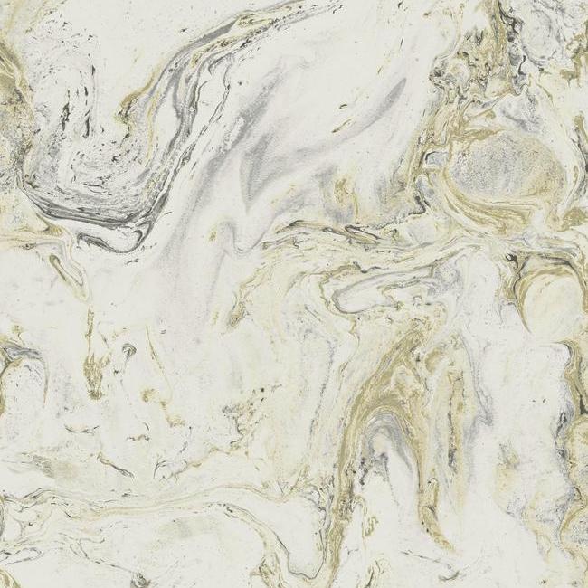 Oil & Marble Wallpaper by Antonina Vella Wallpaper