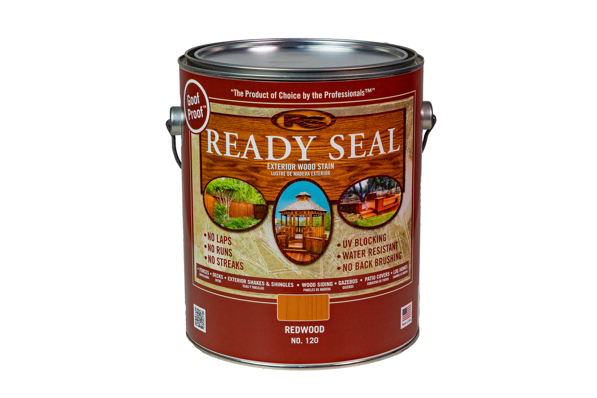 READY SEAL Wood Stain & Sealer Redwood 120